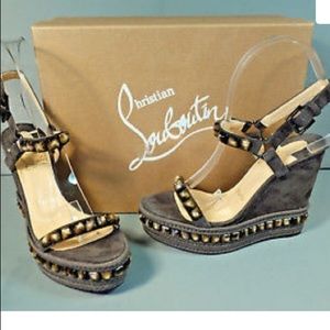 New Christian Louboutin Cataclou 120 veau velours